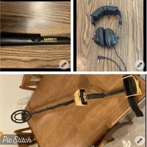 Garrett Ace 250 with Treasure Wise Headphones USED  Free Shipping!